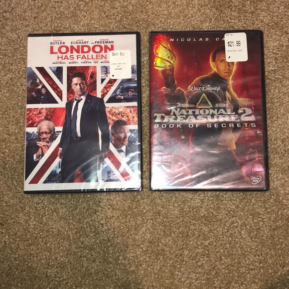 Accessories - Movies. 2 for the price of 1. In wrapper NEW Accessories - Movies. 2 for the price of 1. In wrapper NEW